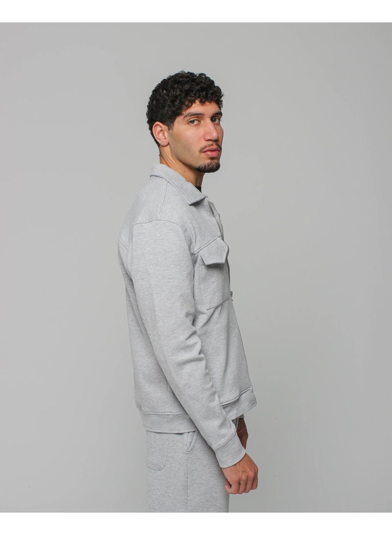 Basic Look Men Scuba Jacket - Image 3